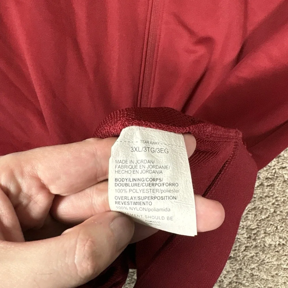 Men's Under Armour UA Command Warm-Up Full-Zip‎ Jacket Track Red 3XL